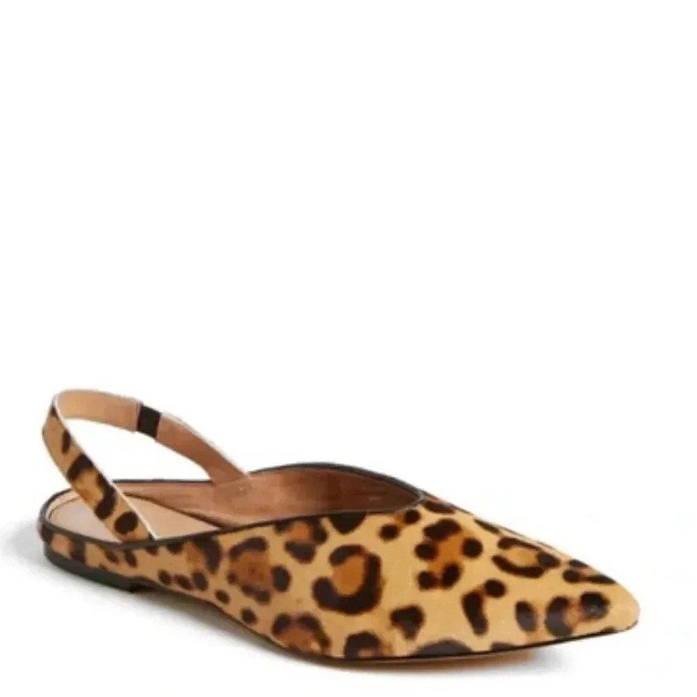 Halogen Leopard Print Mules - Picture 2 of 10
